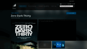 What Zerodarkthirty-movie.com website looked like in 2019 (5 years ago)