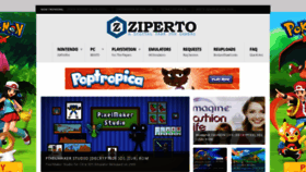 What Ziperto.com website looked like in 2019 (5 years ago)
