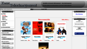 What Zone-telechargement.al website looked like in 2019 (5 years ago)