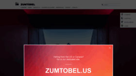 What Zumtobel.com website looked like in 2019 (5 years ago)