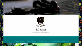 What Zalasrar.com website looked like in 2019 (5 years ago)