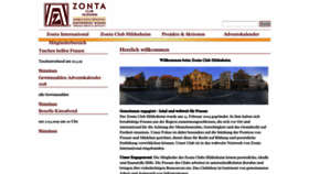 What Zonta-hildesheim.de website looked like in 2019 (5 years ago)