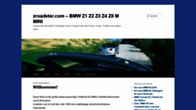What Zroadster.com website looked like in 2019 (5 years ago)