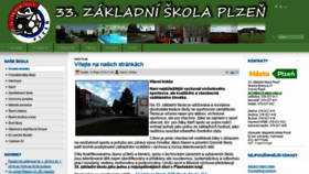 What Zs33plzen.cz website looked like in 2019 (5 years ago)