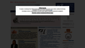 What Zdrowemiasto.pl website looked like in 2019 (6 years ago)