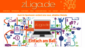 What Zliga.de website looked like in 2019 (5 years ago)