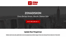 What Zonadiskon.com website looked like in 2019 (5 years ago)
