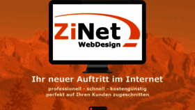 What Zinet.ch website looked like in 2019 (5 years ago)