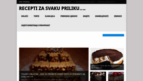 What Zlatnirecepti.work website looked like in 2019 (5 years ago)