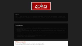 What Zoka.sk website looked like in 2019 (5 years ago)