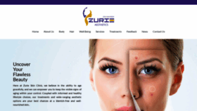 What Zurieskinclinic.com website looked like in 2019 (5 years ago)