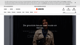 What Zolando.nl website looked like in 2019 (5 years ago)