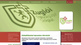 What Zesz.hu website looked like in 2019 (5 years ago)