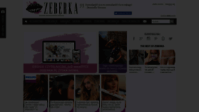 What Zeberka.pl website looked like in 2019 (5 years ago)