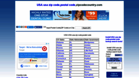 What Zipcodecountry.com website looked like in 2019 (5 years ago)