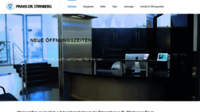 What Zahnaerzte-muenster.de website looked like in 2019 (4 years ago)