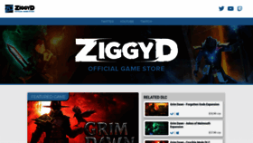 What Ziggyd.chrono.gg website looked like in 2019 (4 years ago)