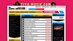 What Ziyo-music.com website looked like in 2019 (4 years ago)