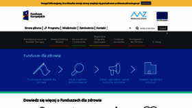 What Zdrowie.gov.pl website looked like in 2019 (4 years ago)