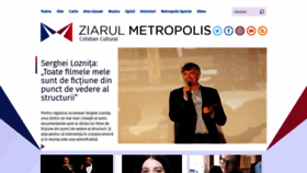 What Ziarulmetropolis.ro website looked like in 2019 (4 years ago)