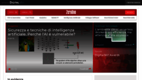 What Zerounoweb.it website looked like in 2019 (4 years ago)