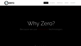 What Zeroapps.com website looked like in 2019 (4 years ago)
