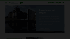 What Zukunft-erdgas.info website looked like in 2019 (4 years ago)