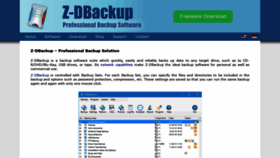 What Z-dbackup.com website looked like in 2019 (4 years ago)