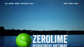 What Zerolime.se website looked like in 2019 (4 years ago)