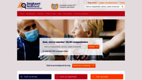 What Zorgkaartnederland.nl website looked like in 2019 (4 years ago)