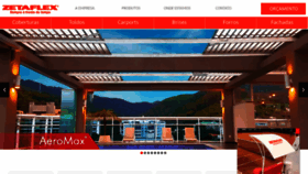 What Zetaflex.com.br website looked like in 2019 (4 years ago)