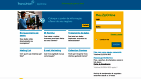 What Ziponline.zipcode.com.br website looked like in 2019 (4 years ago)