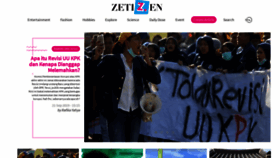 What Zetizen.com website looked like in 2019 (6 years ago)