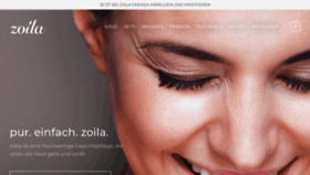 What Zoila.de website looked like in 2019 (4 years ago)