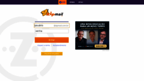 What Zipmail.com.br website looked like in 2019 (4 years ago)
