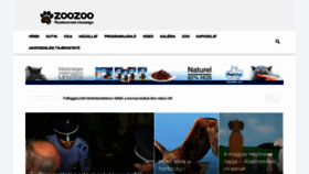 What Zoozoo.hu website looked like in 2019 (4 years ago)