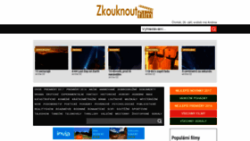 What Zkouknoutfilm.cz website looked like in 2019 (4 years ago)