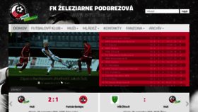 What Zpfutbal.sk website looked like in 2019 (4 years ago)
