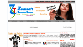 What Zealsoft.net website looked like in 2019 (4 years ago)