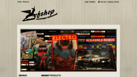 What Zefshop.com website looked like in 2019 (4 years ago)