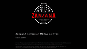 What Zanzana.net website looked like in 2019 (4 years ago)