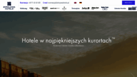 What Zdrojowahotels.pl website looked like in 2019 (4 years ago)