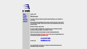 What Zweb.co.nz website looked like in 2019 (4 years ago)