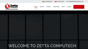 What Zettacomputech.com website looked like in 2019 (4 years ago)
