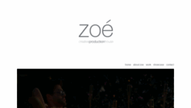 What Zoe-prod.com website looked like in 2019 (4 years ago)