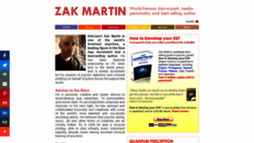 What Zakmartin.com website looked like in 2019 (4 years ago)