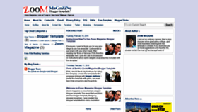 What Zoom-magazine.blogspot.com website looked like in 2019 (4 years ago)