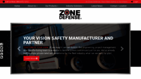 What Zonedefensetruck.com website looked like in 2019 (4 years ago)