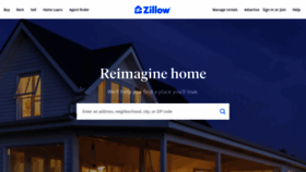 What Zillow.com website looked like in 2019 (4 years ago)