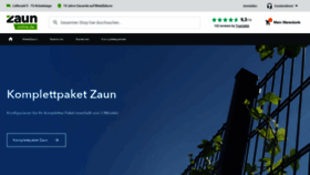 What Zaunonline.de website looked like in 2019 (4 years ago)